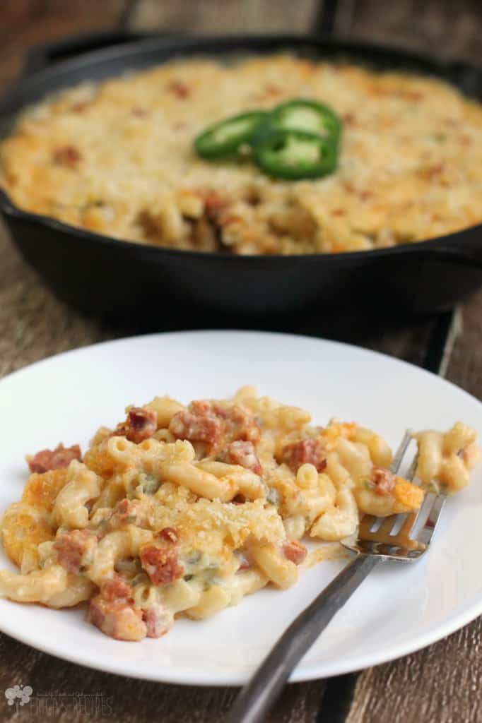 Jalapeno and Chorizo Macaroni and Cheese