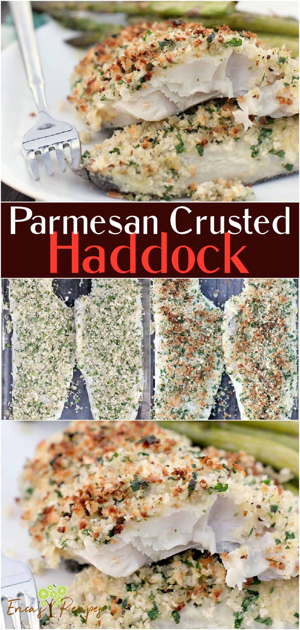 Parmesan and Herb Crusted Haddock Erica's Recipes