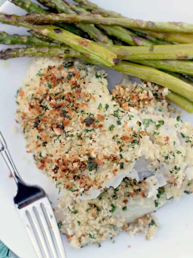 Haddock with Parmesan and Herbs