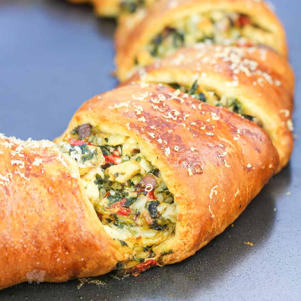 Easy Veggie Crescent Rolls - The Healthy Home Cook