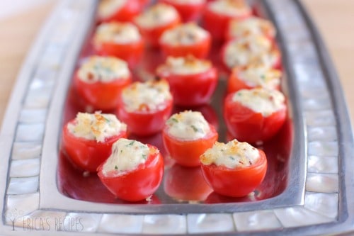 Bacon and Boursin Stuffed Tomatoes