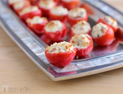 Bacon and Boursin Stuffed Tomatoes