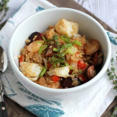 Seafood and Sausage Jambalaya