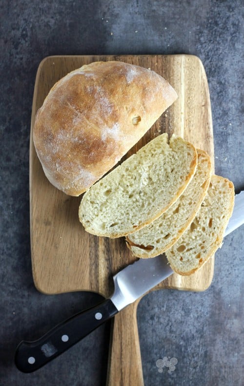 Butter and Herb Artisan Bread