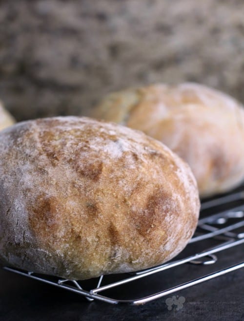 Butter and Herb Artisan Bread