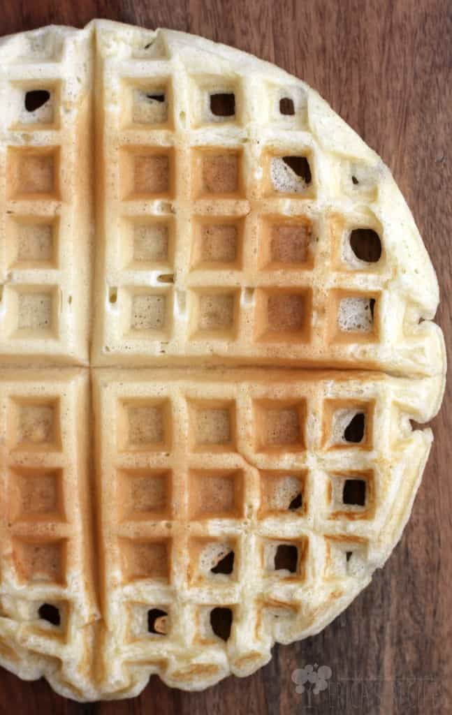 Sunday Morning Buttermilk Waffles