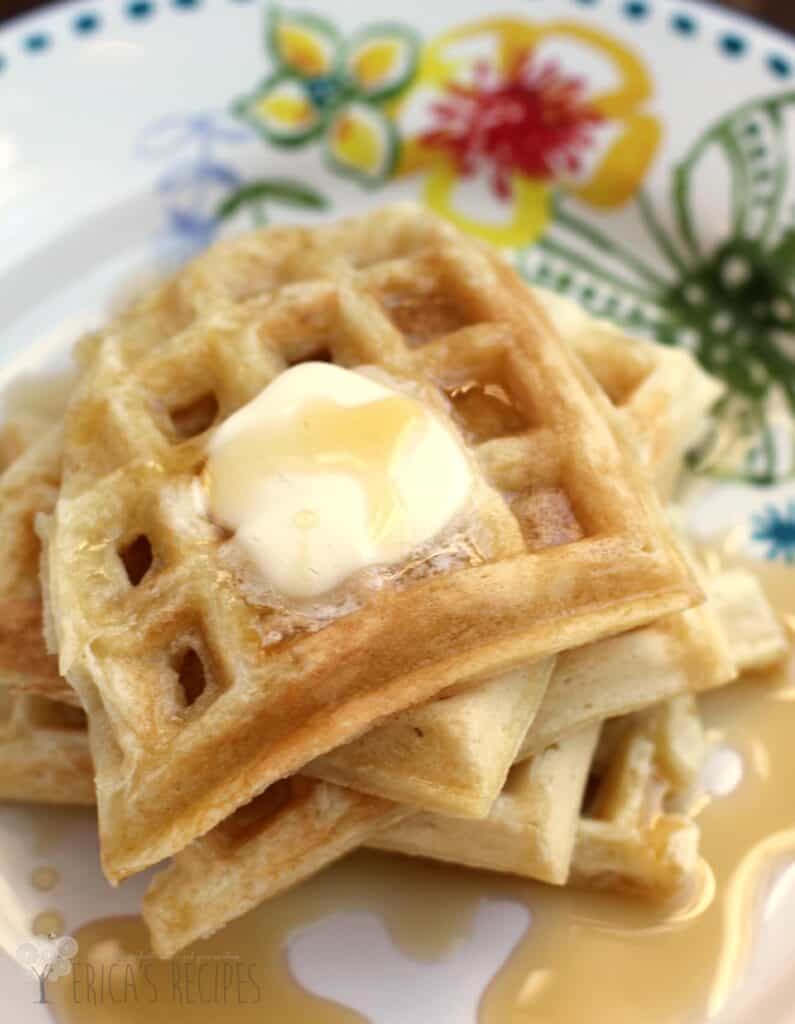 Sunday Morning Buttermilk Waffles