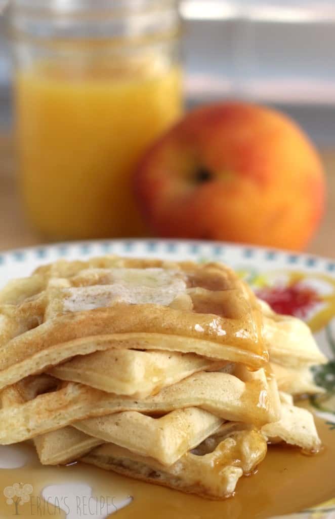 Sunday Morning Buttermilk Waffles