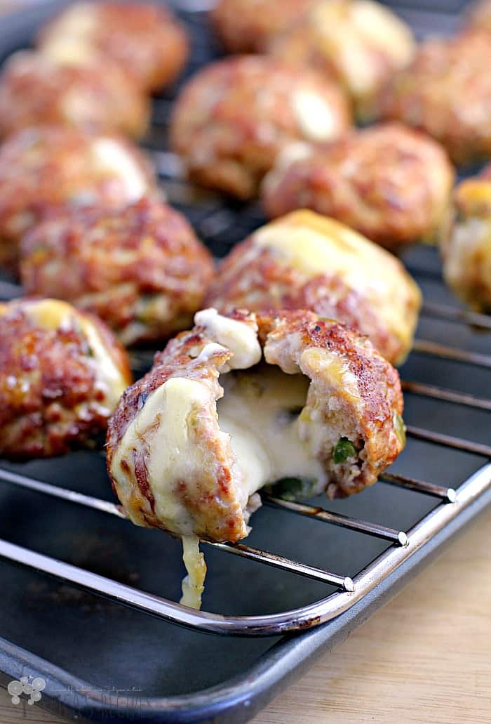 Smoked Jalapeno CheeseStuffed Pork Balls Erica's Recipes