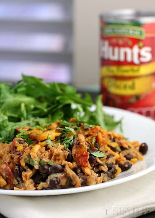 Quinoa and Black Bean Casserole