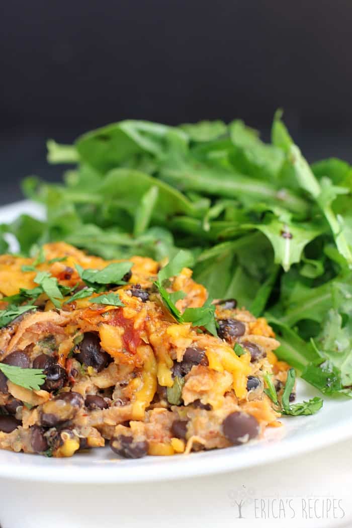 Quinoa and Black Bean Casserole – Erica's Recipes