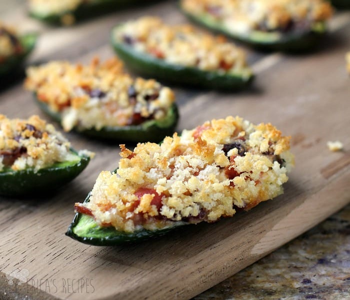 Cranberry Chorizo Jalapeno Poppers