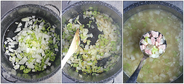 Soothing Lemon Ginger Ham and Wild Rice Soup