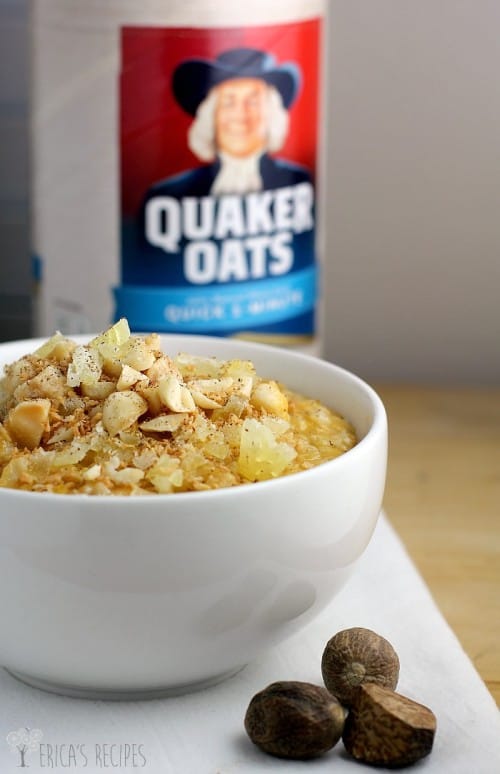 Quick and Tropical Sweet Potato Oatmeal