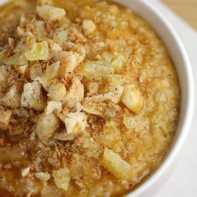 Quick and Tropical Sweet Potato Oatmeal