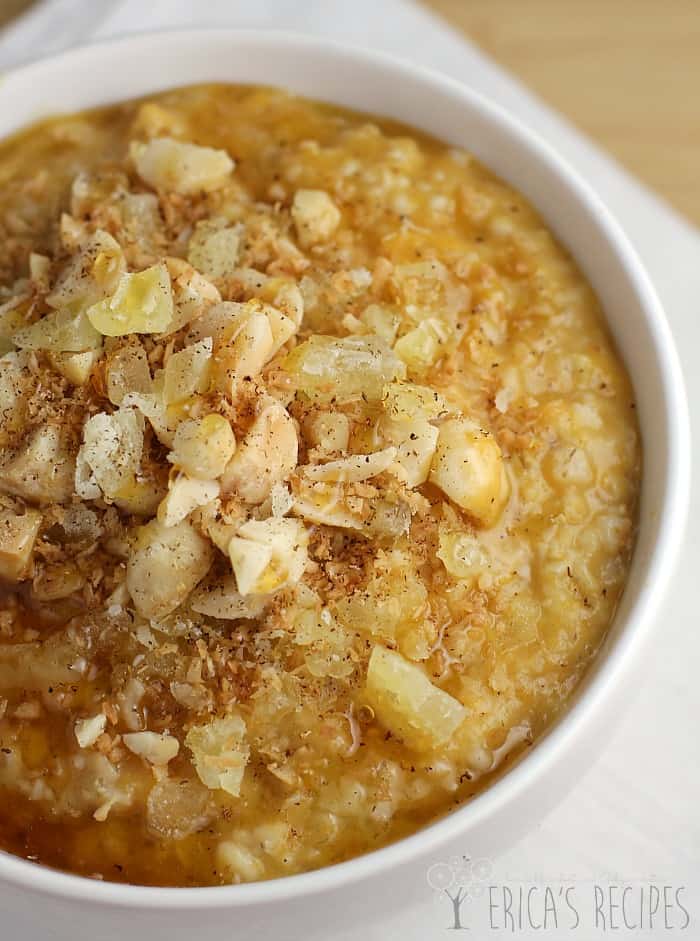 Quick and Tropical Sweet Potato Oatmeal