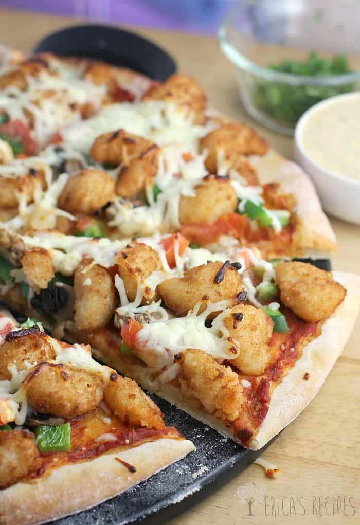 Shrimp Po' Boy Pizza