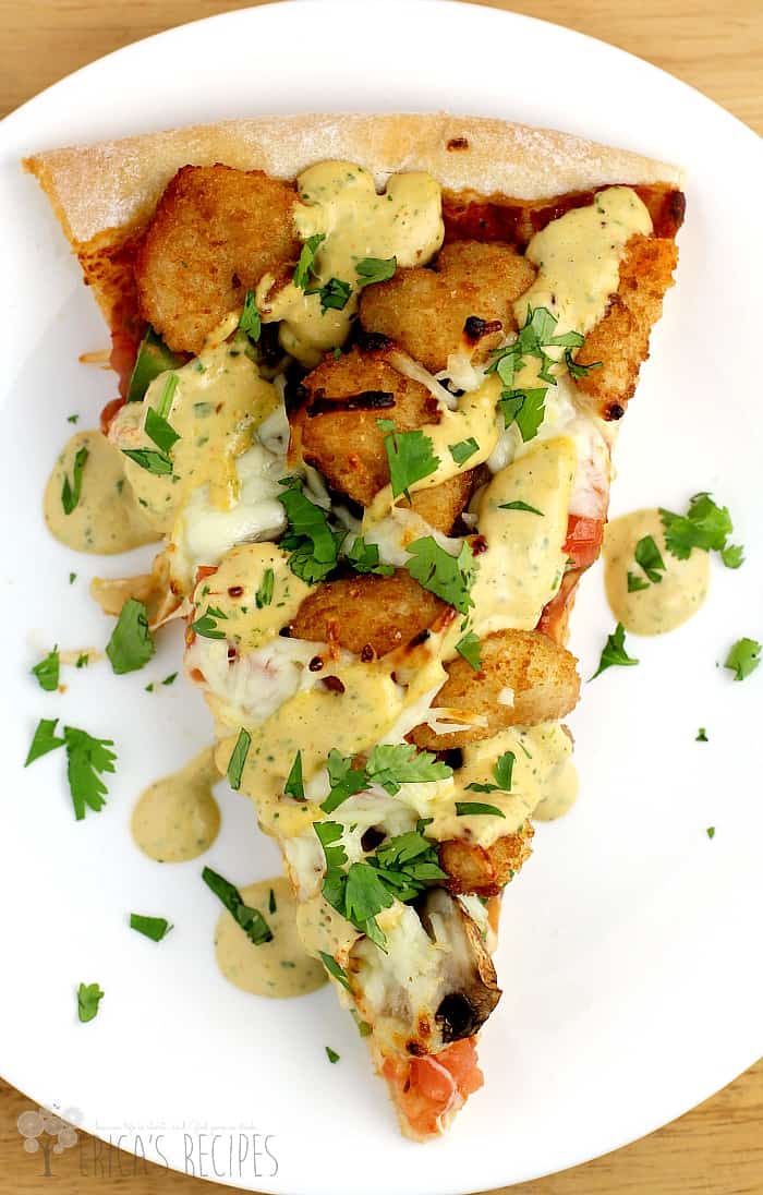 Shrimp Po' Boy Pizza