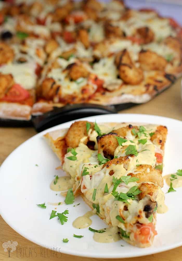 Shrimp Po' Boy Pizza - Erica's Recipes