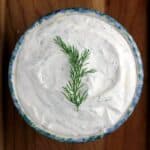 Light and Creamy Horseradish and Dill Dip