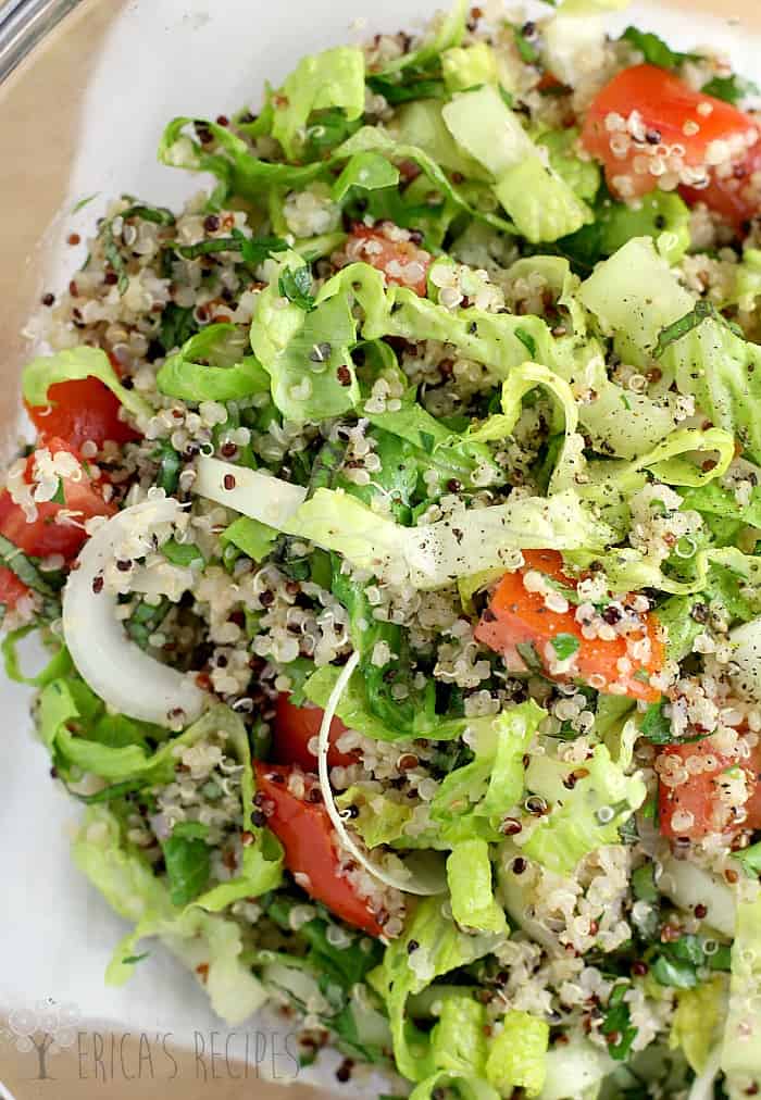 Light and Lemony Quinoa Salad