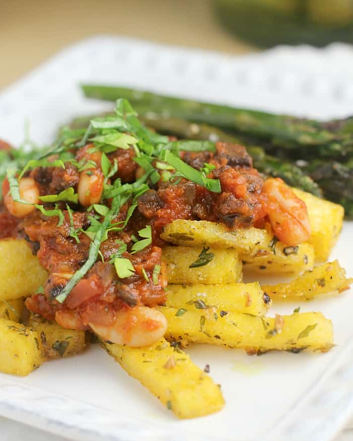 Quick Bolognese over Polenta Fries http://wp.me/p4qC4h-3yS