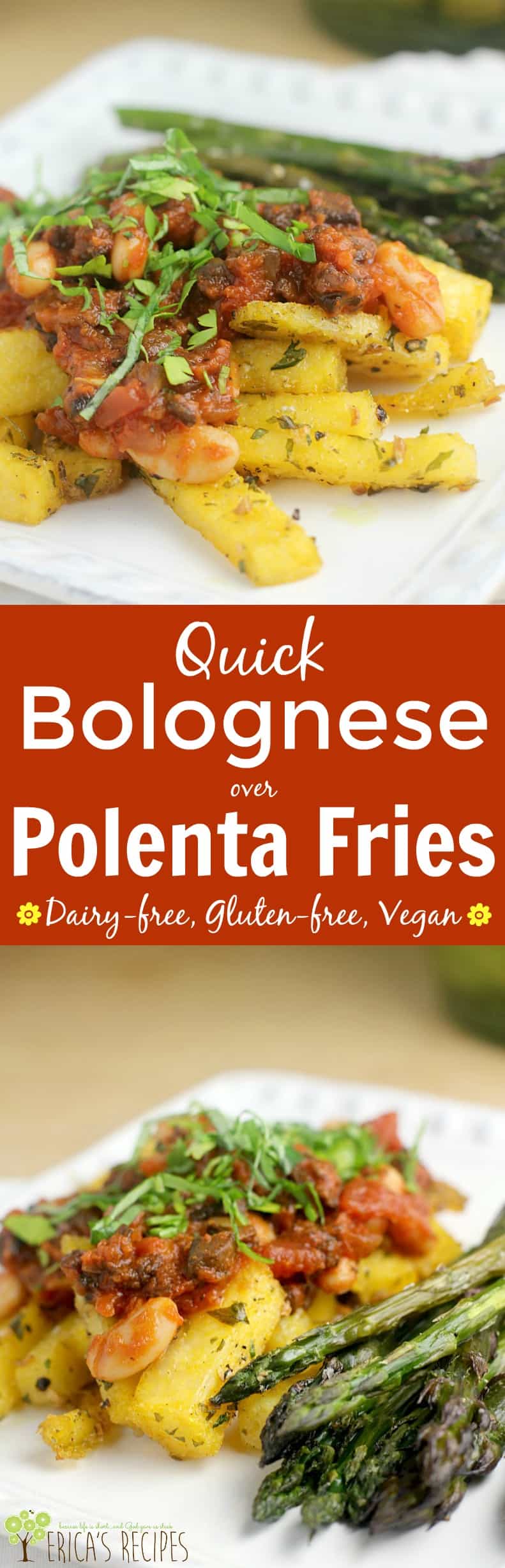 Quick Bolognese over Polenta Fries http://wp.me/p4qC4h-3yS