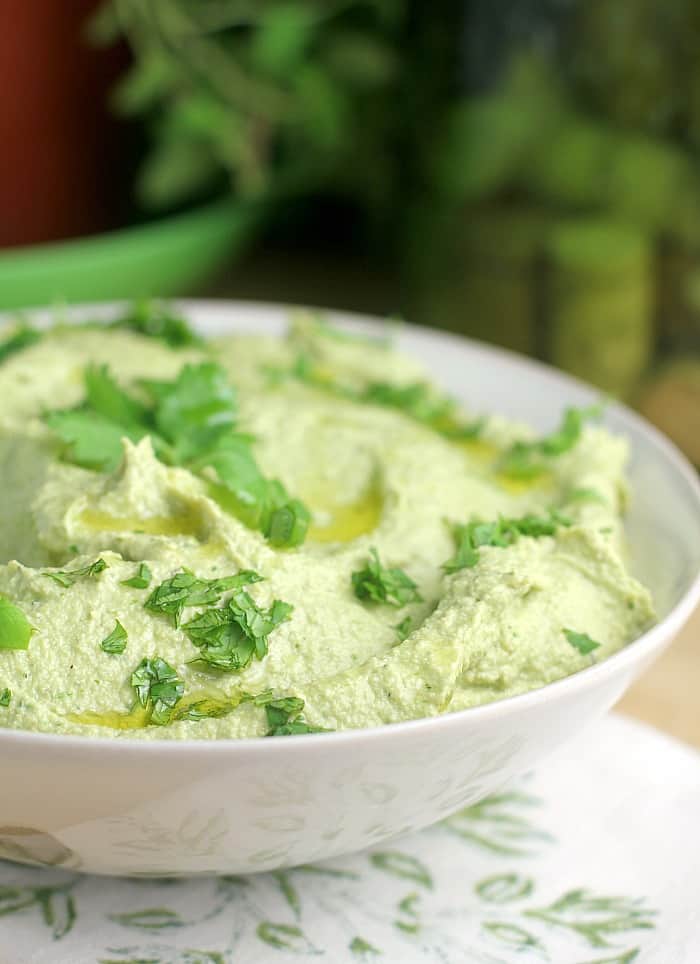 Poblano Avocado Dip (DF, Vegan) – Erica's Recipes