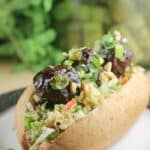 Thai Chili Meatball Sliders with Peanut Slaw http://wp.me/p4qC4h-3Di