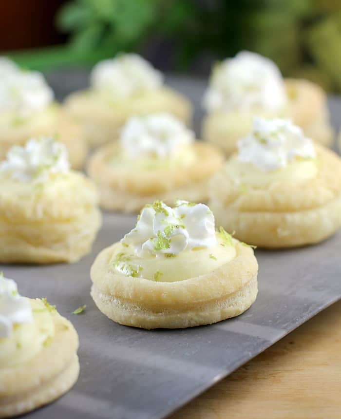 5 Ingredient Coconut Lime Tarts