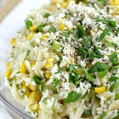 Lemony Orzo and Roasted Corn Salad http://wp.me/p4qC4h-3Fb