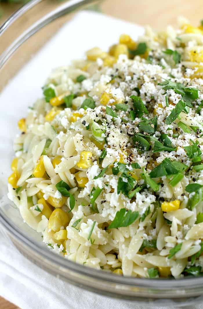 Lemony Orzo and Roasted Corn Salad http://wp.me/p4qC4h-3Fb