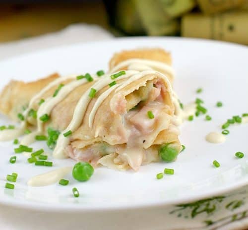 Ham, Peas, and Cheese Crepes http://wp.me/p4qC4h-3Id