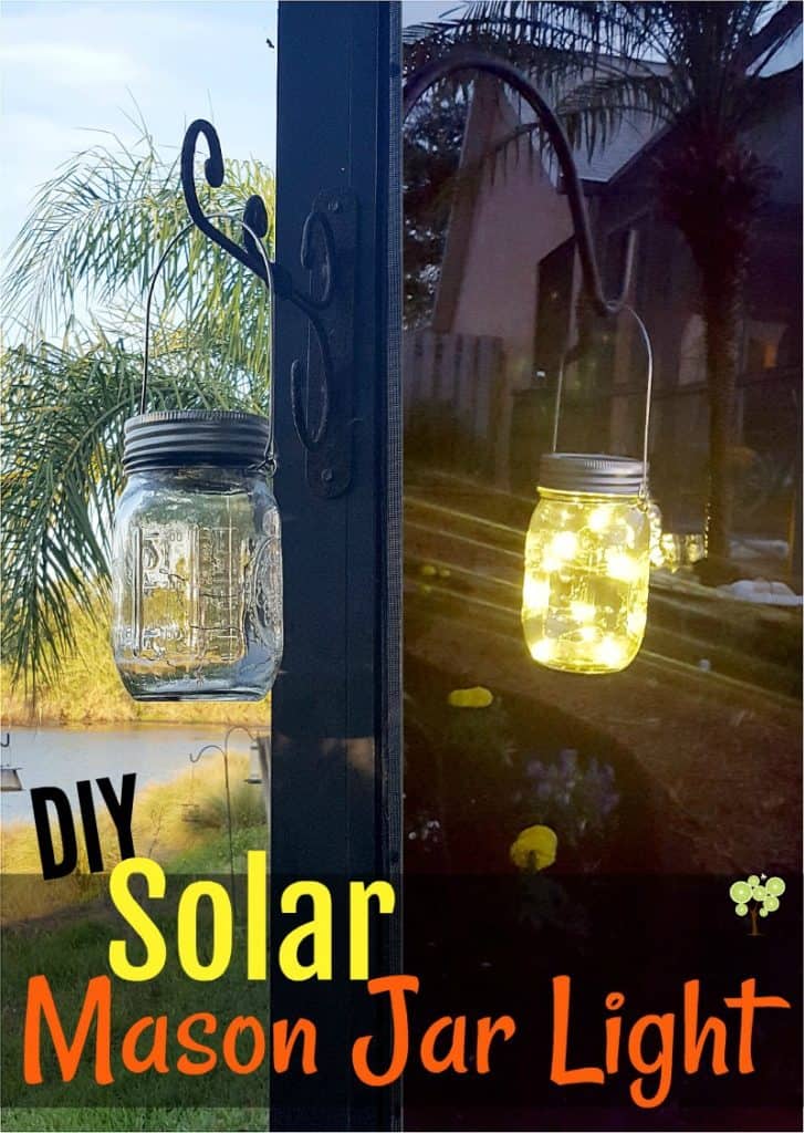 Solar Mason Jar Light