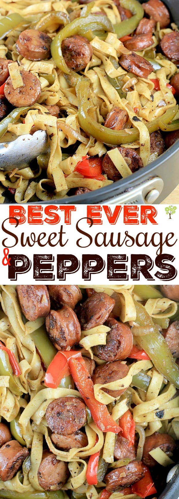 Best Ever Sweet Sausage and Peppers