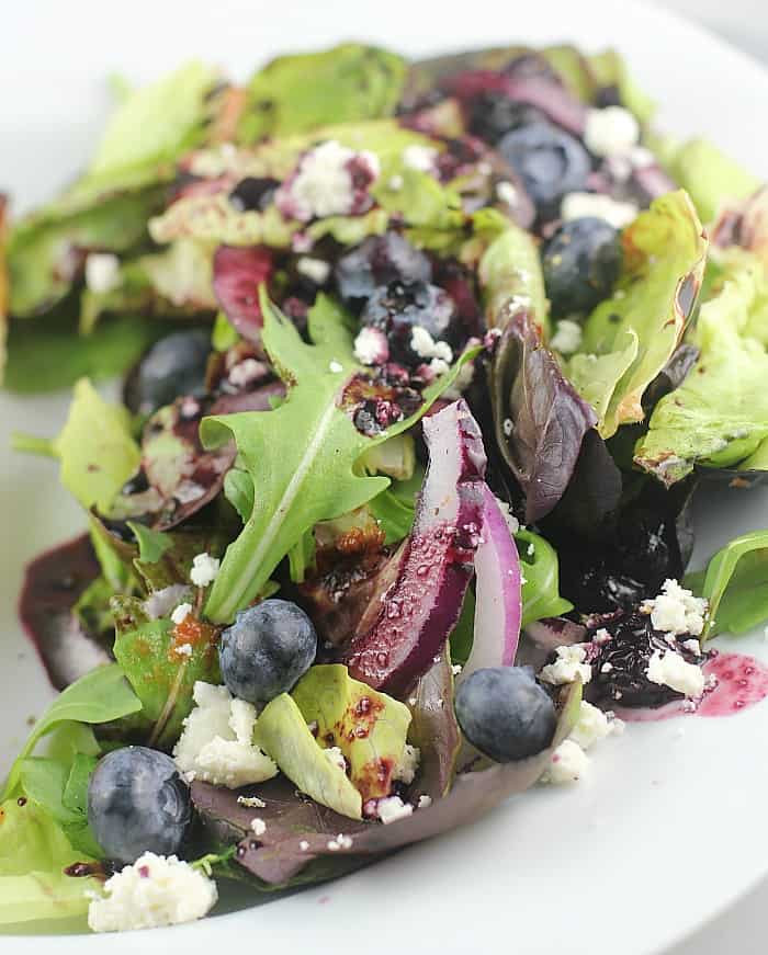 Blueberry Balsamic Salad