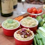 Msg 4 21+ Vegetarian Charcuterie Board with Hummus Flight #ShareWineandBites #ad