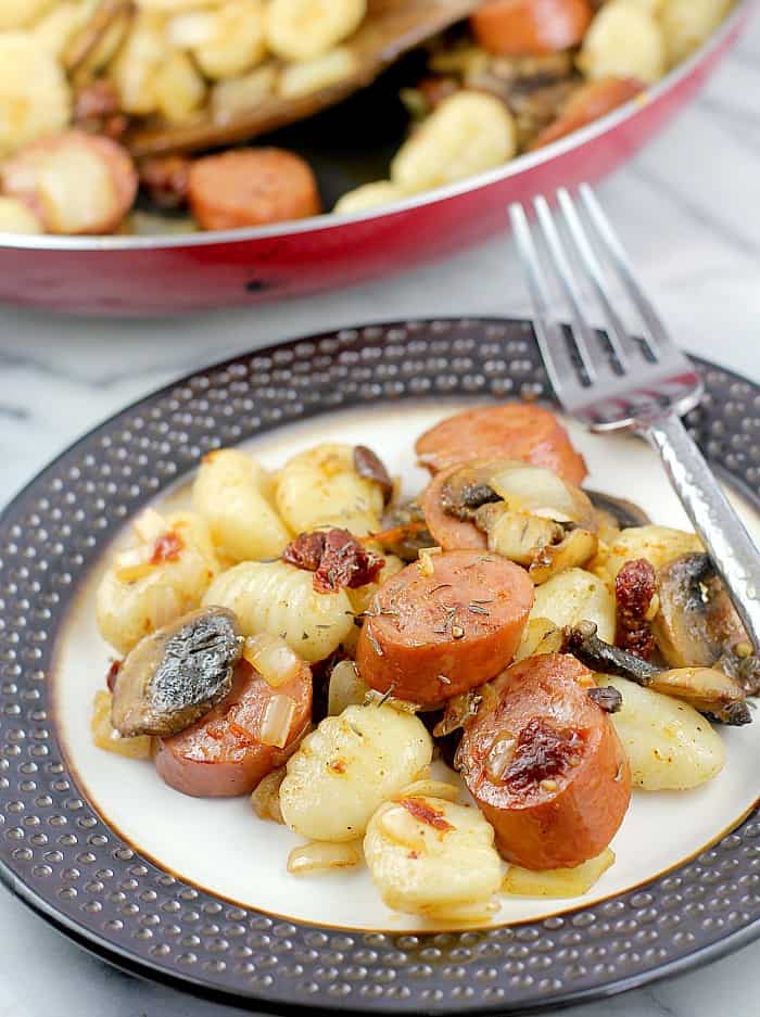 Cajun Smoked Sausage and Gnocchi (Ready in 20 minutes!)