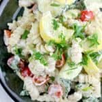 Creamy Vegan Vegetable Primavera