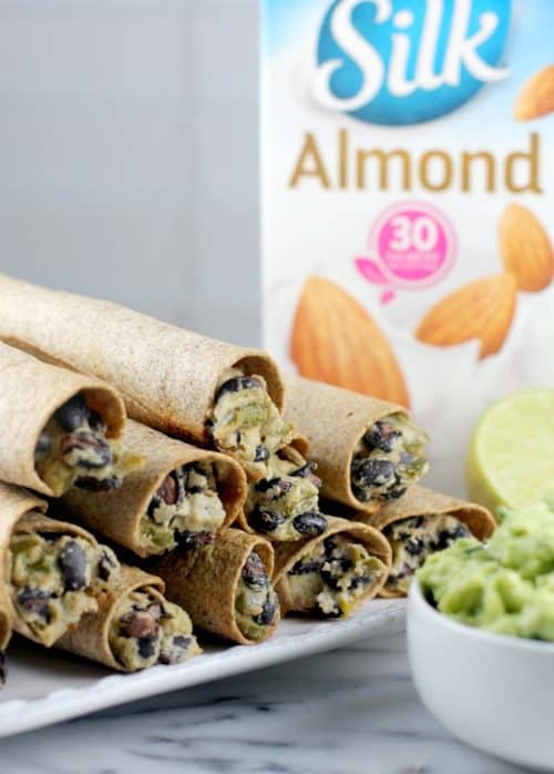 Dairy-Free Black Bean Taquitos #ProgressIsPerfection #CBias