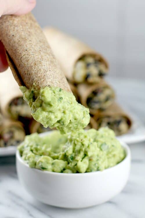 Dairy-Free Black Bean Taquitos #ProgressIsPerfection #CBias