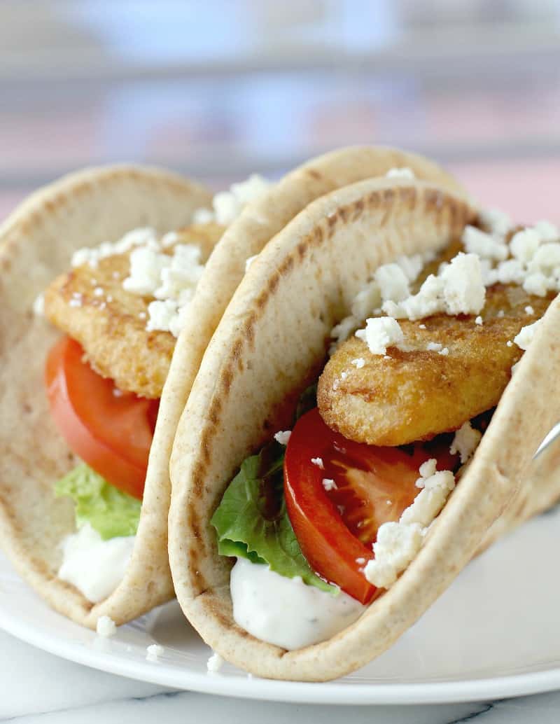 Easy Fish Gyros #GortonsMealTime #TrustGortons