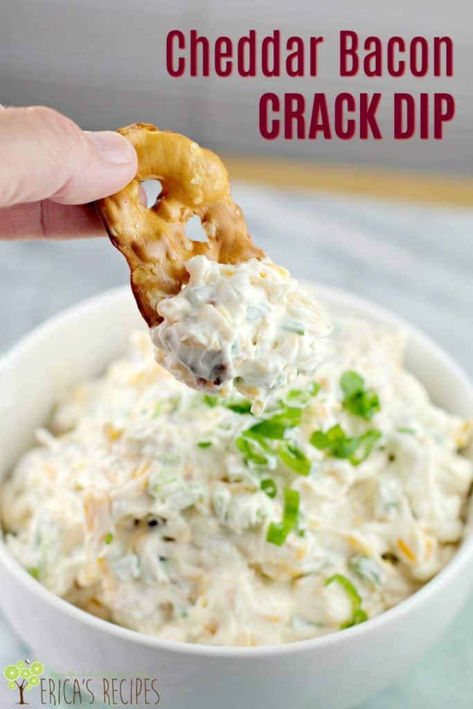 Cheddar Bacon Crack Dip