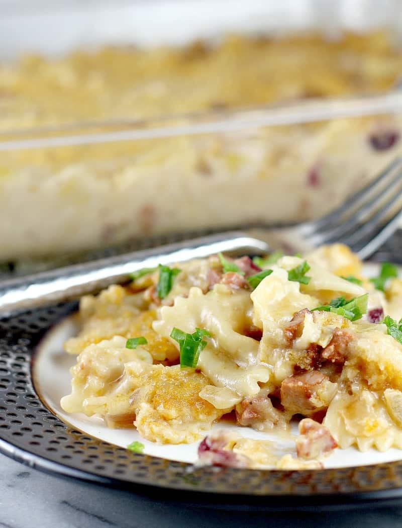 Cranberry Chorizo Macaroni and Cheese