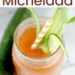 pin image with text overlay English Bloody Michelada