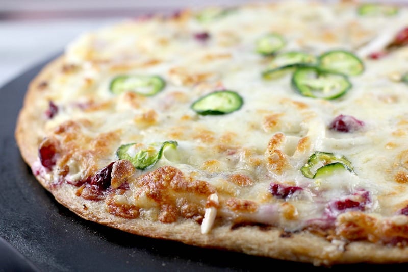 Cranberry Sausage Pizza