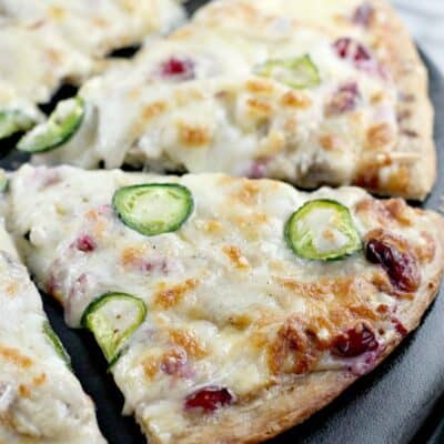 Cranberry Sausage Pizza