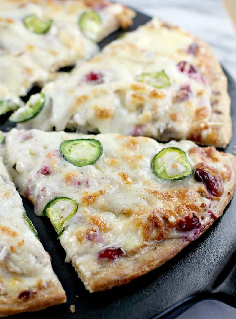 Cranberry Sausage Pizza