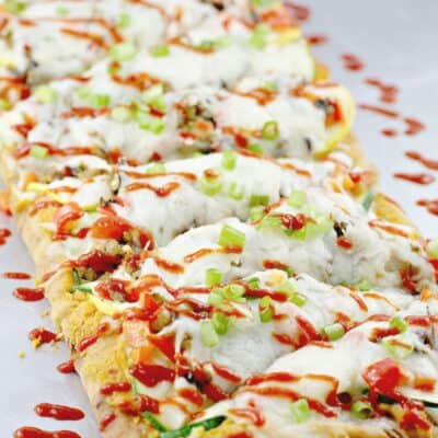 Spicy Vegetable Thai Flatbread