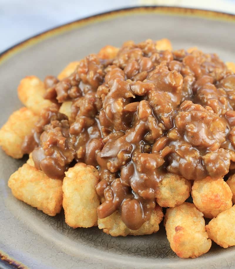 Beer Barbecue Tater Tot Nachos